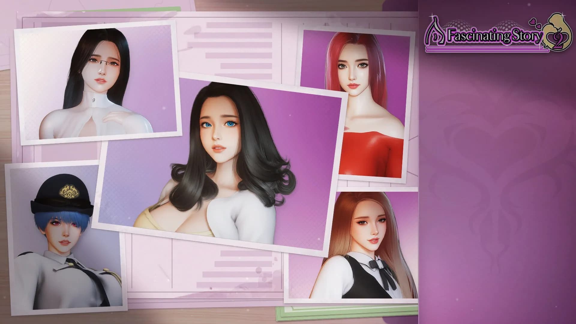 Zhang Wei and His Unspeakable Affairs 1-2 — 3D Adult SLG・Raising Sim